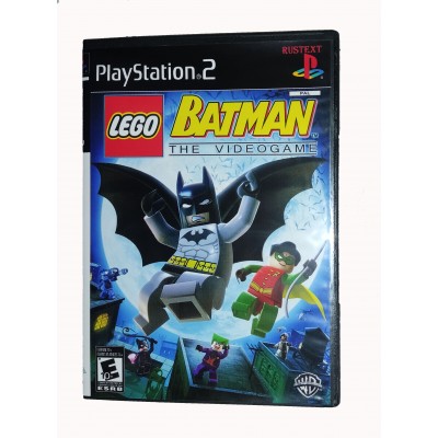 LEGO Batman: The Videogame — диск PlayStation 2 (Лего Бэтмен: Зе Видеогейм)