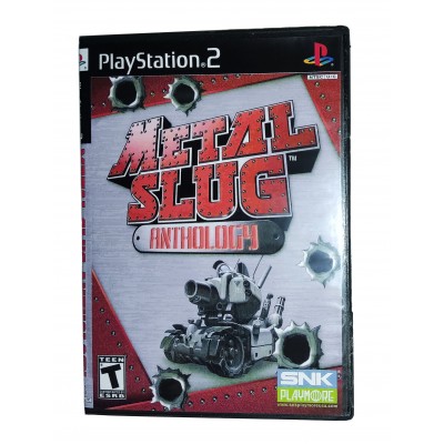 Metal Slug Anthology — диск PlayStation 2 (Метал Слаг Антология)