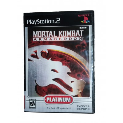Mortal Kombat: Armageddon — диск PlayStation 2 (Мортал Комбат: Армагеддон)