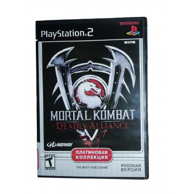 Mortal Kombat: Deadly Alliance — диск PlayStation 2 (Мортал Комбат: Дедли Альянс)