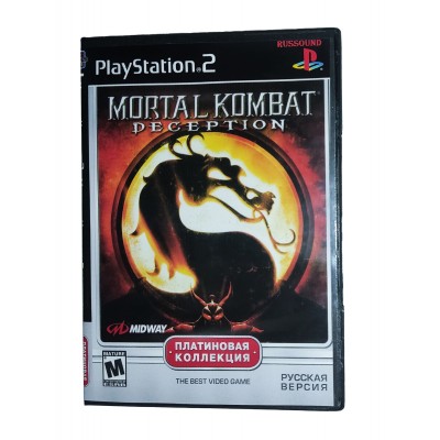 Mortal Kombat: Deception — диск PlayStation 2 (Мортал Комбат: Десепшн)