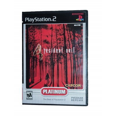 Resident Evil 4 — диск PlayStation 2 (Резидент Ивил 4)