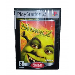 Shrek 2 — диск PlayStation 2 (Шрек 2)