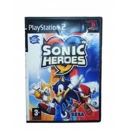 Sonic Heroes — диск PlayStation 2 (Соник Хироуз)