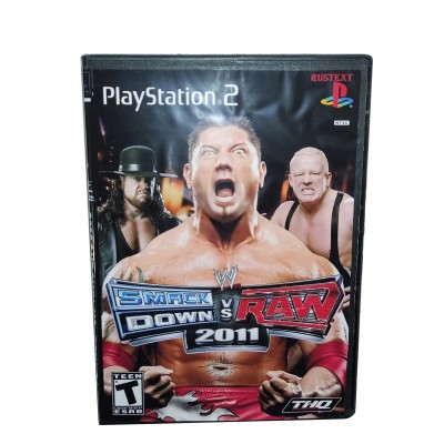 WWE SmackDown vs. Raw 2011 — диск PlayStation 2 (ВВЕ Смекдаун вс Ро 2011)