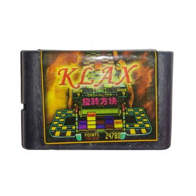 Klax — картридж для Сега Мега Драйв 2 (Клякс) Klax — картридж для Сега Мега Драйв 2 (Клякс)