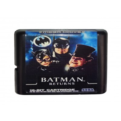 Batman Returns — картридж для Сега Мега Драйв 2 (Бэтмен Возвращается)