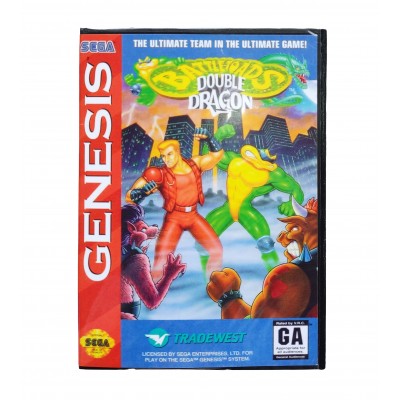 Battletoads 2 Double Dragon (в коробке) — картридж для Сега Мега Драйв 2