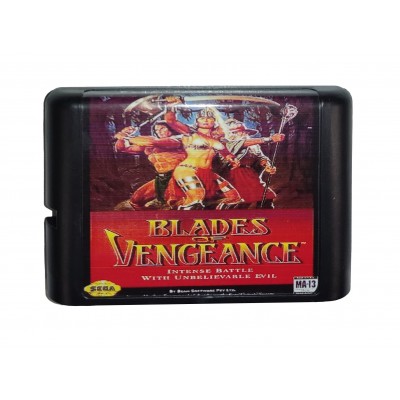 Blades of Vengeance — картридж для Сега Мега Драйв 2 (Блэйдс оф Вендженс) Blades of Vengeance — картридж для Сега Мега Драйв 2 (Блэйдс оф Вендженс)
