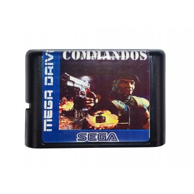 Commandos — картридж для Сега Мега Драйв 2 (Коммандос)