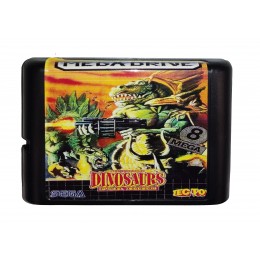 Dinosaurs For Hire — картридж для Sega Mega Drive 2 (Дайносорс Фор Хаєр)