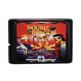 Double Dragon — картридж для Sega Mega Drive 2 (Дабл Драгон)