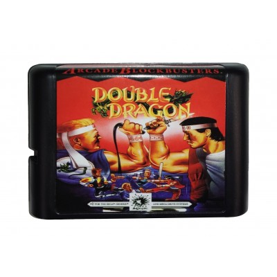 Double Dragon — картридж для Сега Мега Драйв 2 (Двойной Дракон)