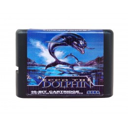 Ecco the Dolphin — картридж для Sega Mega Drive 2 (Еко зе Долфін)