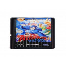 Mega Man The Wily Wars — картридж для Sega Mega Drive 2 (Мега Мен Зе Вайлі Ворс)