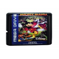 Mickey Mania — картридж для Сега Мега Драйв 2 (Микки Мания: Приключения Микки Мауса) Mickey Mania — картридж для Сега Мега Драйв 2 (Микки Мания: Приключения Микки Мауса)