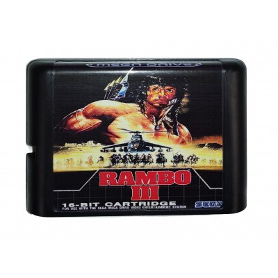 Rambo III — картридж для Сега Мега Драйв 2 (Рэмбо 3) Rambo III — картридж для Сега Мега Драйв 2 (Рэмбо 3)