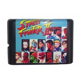 Street Fighter 2 Turbo — картридж для Sega Mega Drive 2 (Стріт Файтер 2 Турбо)