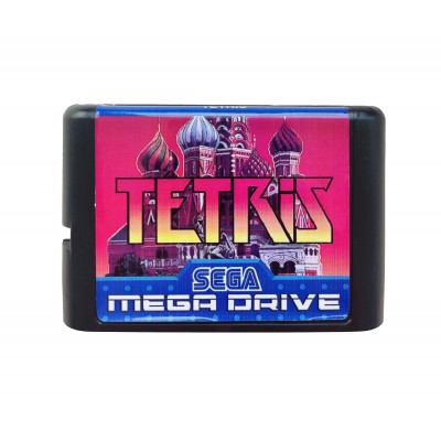 Tetris — картридж для Сега Мега Драйв 2 (Тетрис)