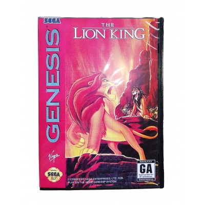 The Lion King (в коробке) — картридж для Сега Мега Драйв 2