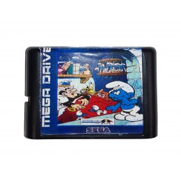 The Smurfs — картридж для Sega Mega Drive 2 (Смурфи)