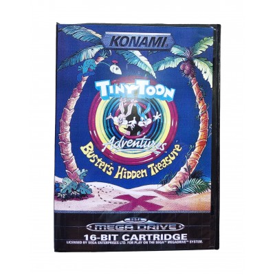 Tiny Toon Adventures: Buster's Hidden Treasure (в коробке) — картридж для Сега Мега Драйв 2 Tiny Toon Adventures: Buster's Hidden Treasure (в коробке) — картридж для Сега Мега Драйв 2