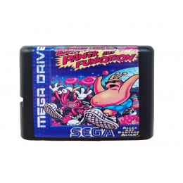 ToeJam & Earl in Panic on Funkotron — картридж для Sega Mega Drive 2 (Тоуджем енд Ерл ін Пенік он Фанкотрон)