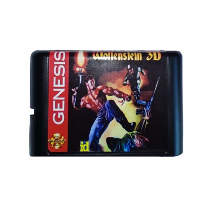 Wolfenstein 3D 2018 — картридж для Сега Мега Драйв 2 (Вольфенштейн 3Д 2018)