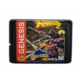 X-Men 2: Clone Wars — картридж для Sega Mega Drive 2 (Люди Ікс 2: Війни клонів)